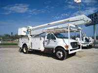 Hi-Ranger 60' bucket truck.