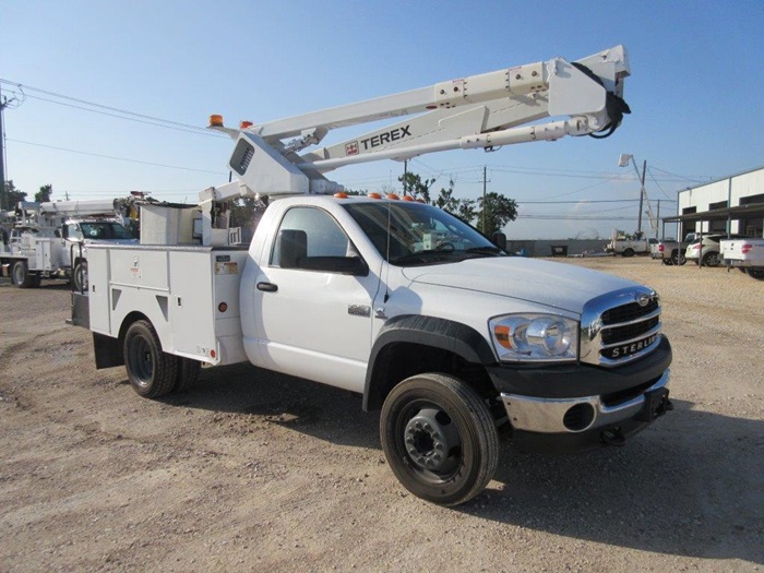 TEREX Bucket Truck.