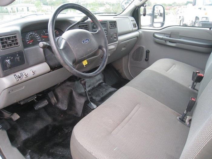 Bucket Truck with bench seat.