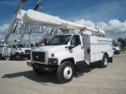 Rotating Basket Bucket Trucks.