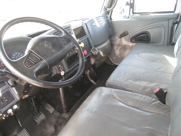 Bucket Truck with Bucket Seats.