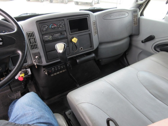 Lift-All Bucket Truck Dashboard.