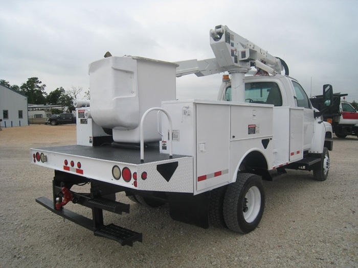 Bucket Truck with Bucket.