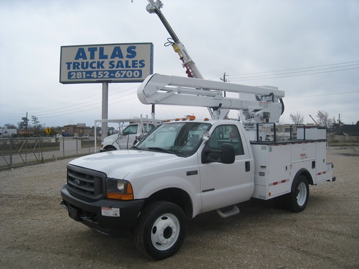 37 Foot Bucket Truck.