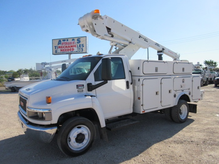 Dur-a-lift bucket truck.