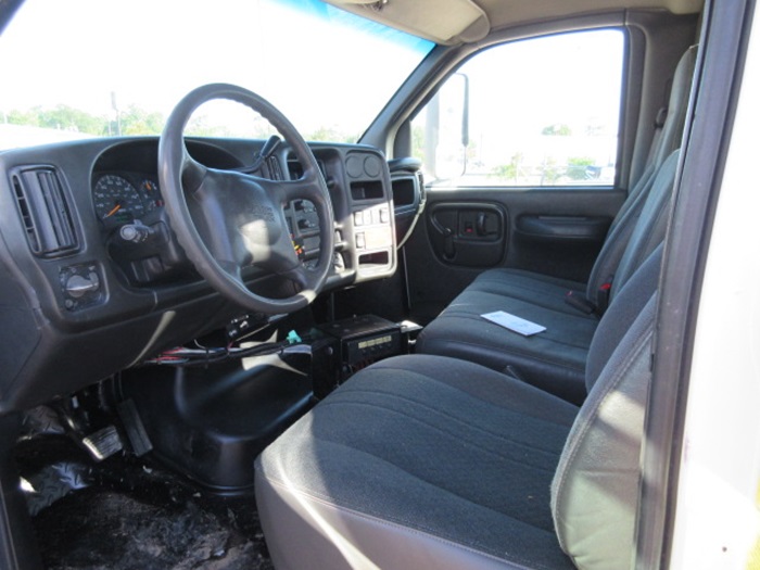 GMC Bucket Interior.