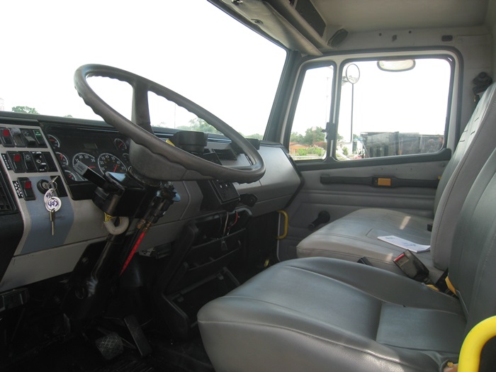 Bucket Truck with Bucket Seats.