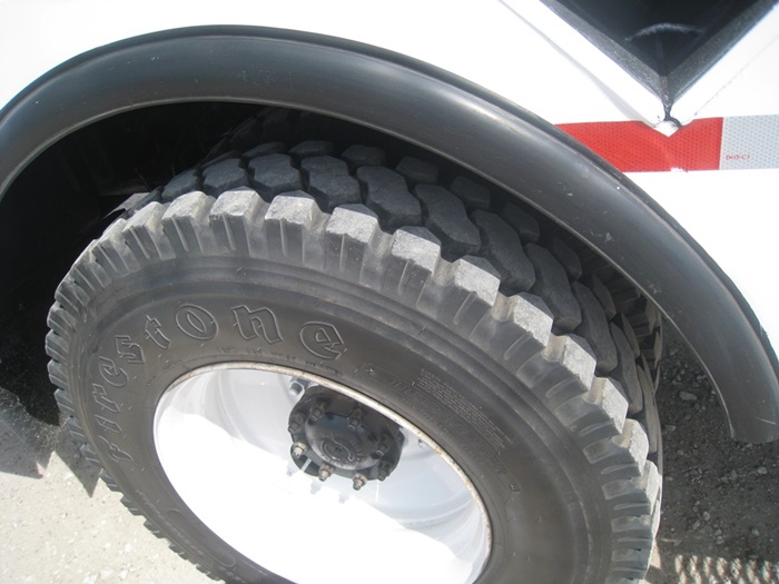 Firestone bucket truck tires.