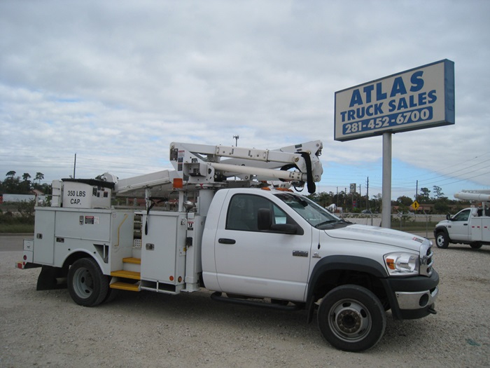 Sterling Bullet Bucket Truck.