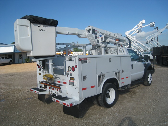 One Man Bucket Truck.