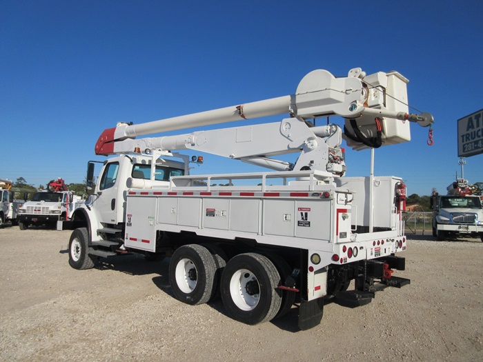 Altec 60 foot working height bucket truck.