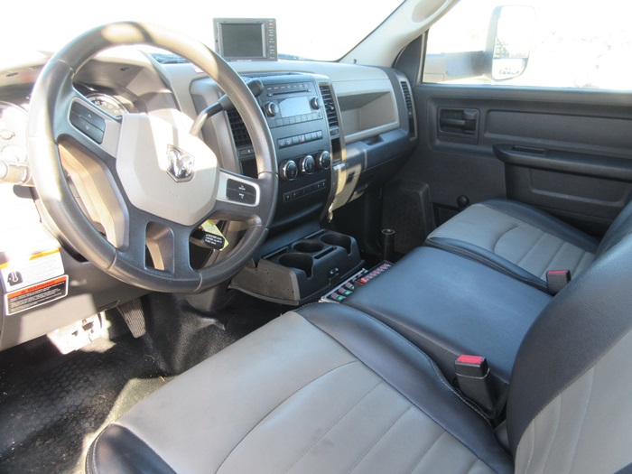 Dodge Bucket Truck with Bucket seats.