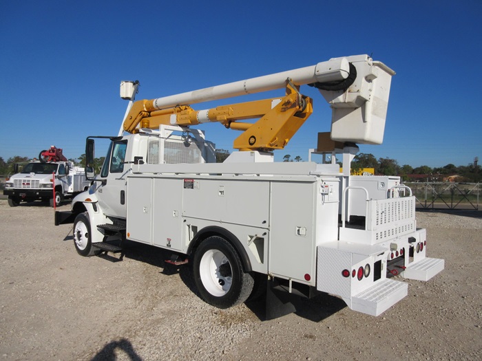 2 Outrigger Bucket Truck.