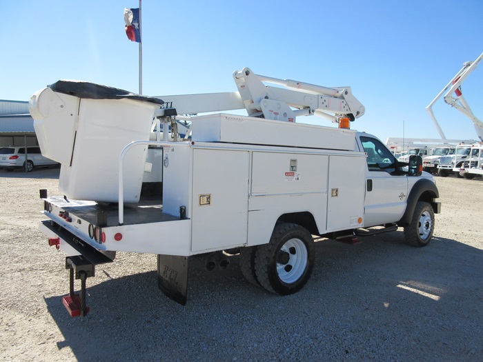 Bucket truck bucket.