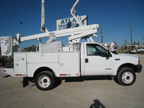 Atlec 35 foot bucket truck.