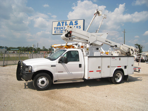 Lift All bucket truck.