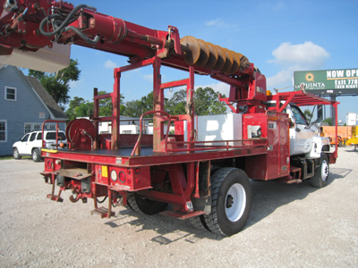 Pole Digger Truck