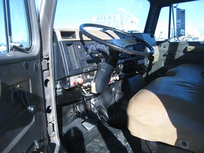 Digger truck cab.