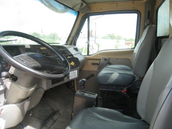 Digger truck with automatic transmission.