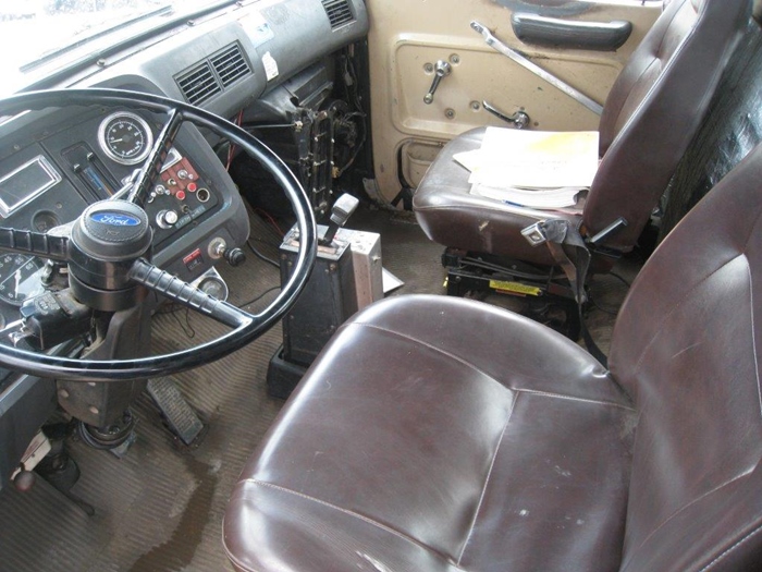 Digger Truck Bucket Seat.