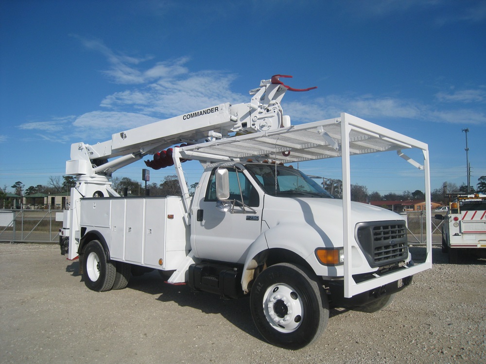 Corner Mount Digger - Digger Truck.