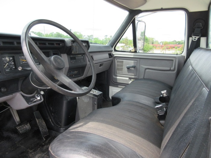 Digger Truck Interior.