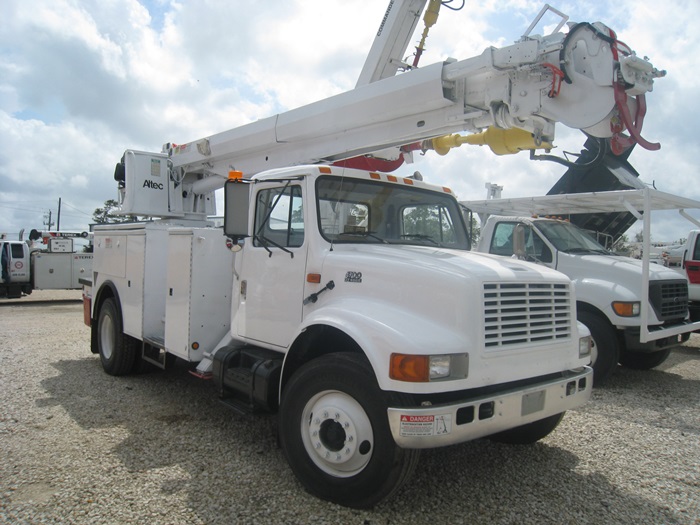 Altec Digger Truck.