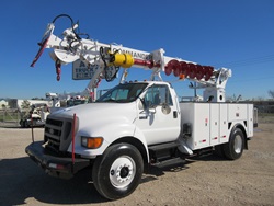 Terex Digger Truck.