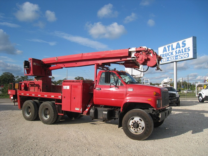 Altec Digger Truck.