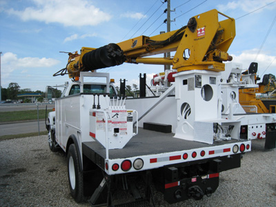 rear digger controls