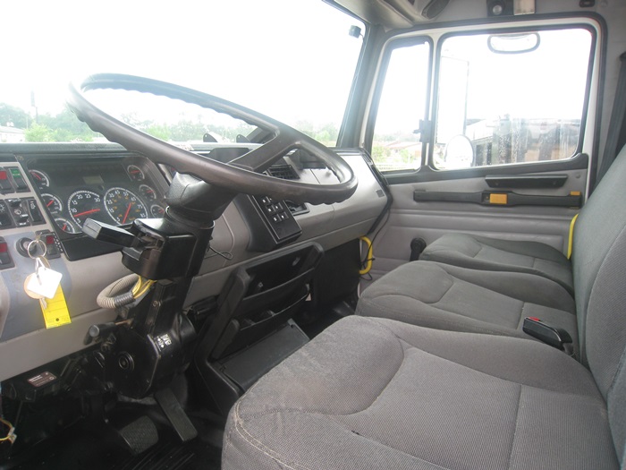 Bucket Seats in Bucket Truck.