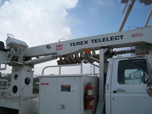 Terex Telelect Digger Truck!