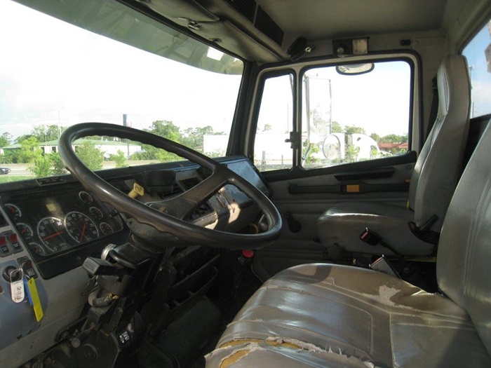 Bucket Seats on Digger Truck.